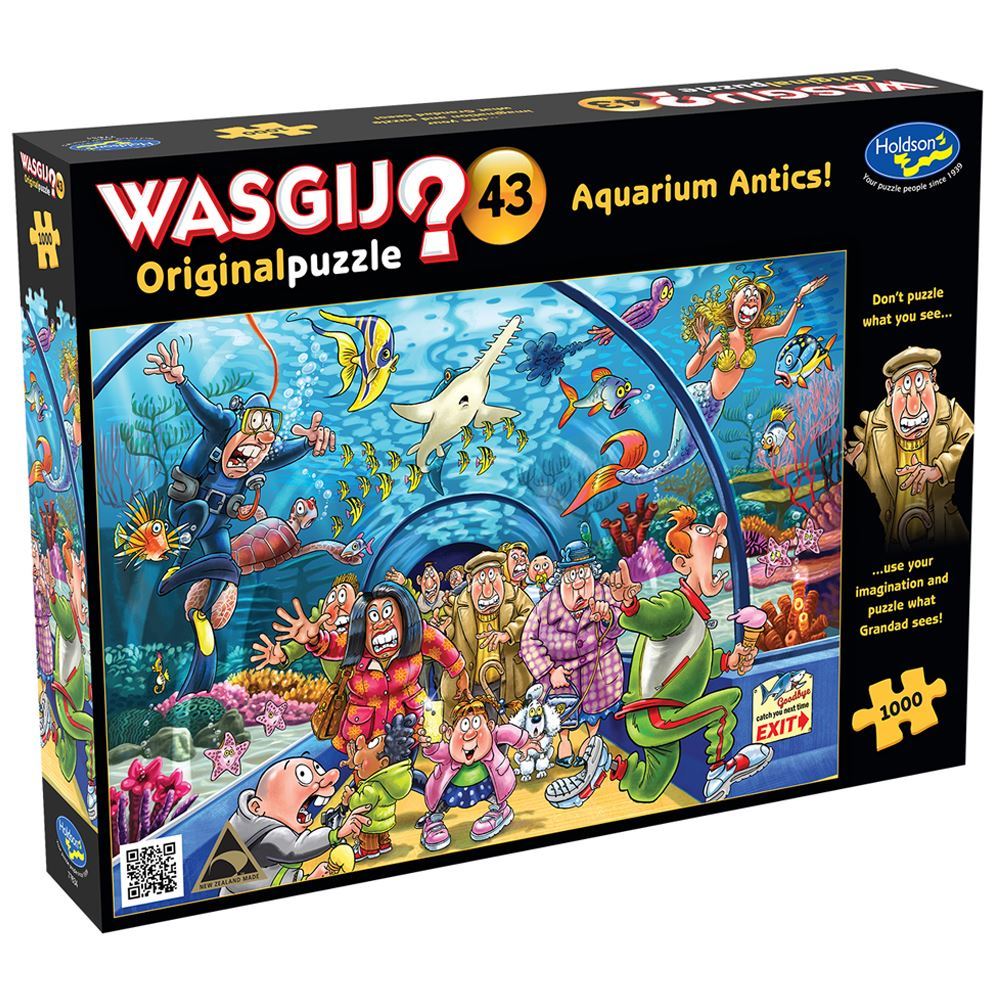 WASGIJ? Original #43 - Aquarium Antics! 1000pc Puzzle