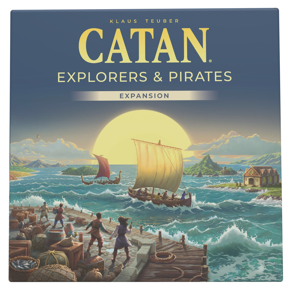 CATAN Explorers & Pirates Expansion (6th Edition)
