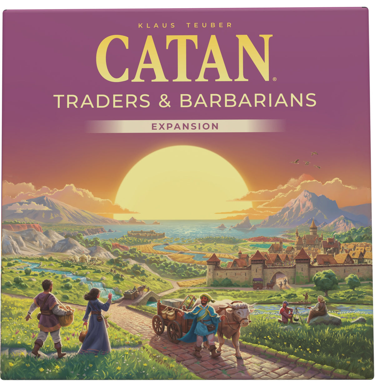 CATAN Traders & Barbarians Expansion (6th Edition)