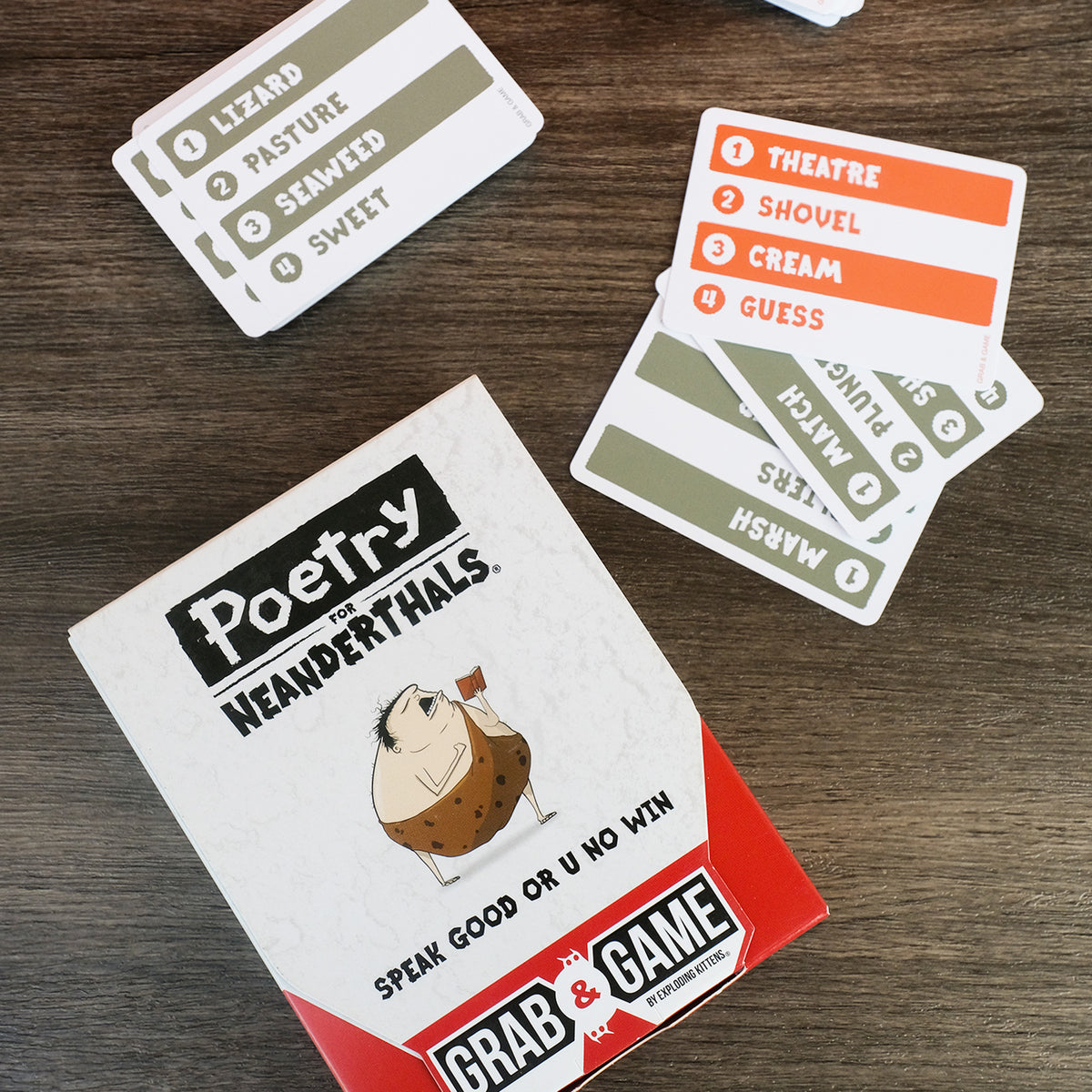 Poetry For Neanderthals (Grab & Game)