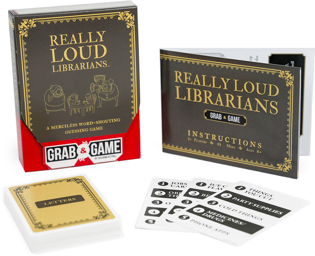 Really Loud Librarians (Grab & Game)