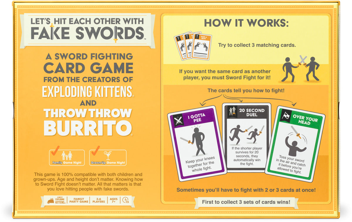 Let's Hit Each Other With Fake Swords (Large Box)