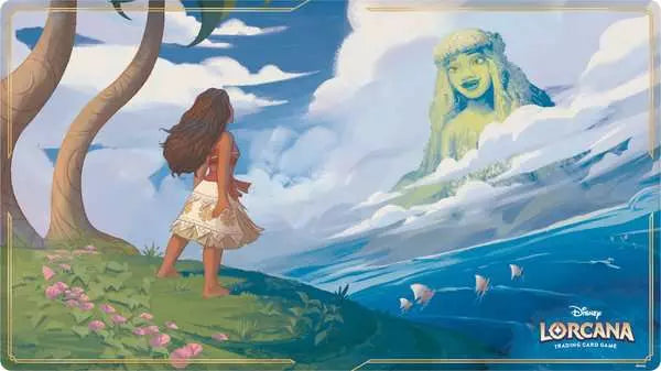 lorcana cards moana Disney Lorcana TCG: Playmat - Moana & Te Fiti
