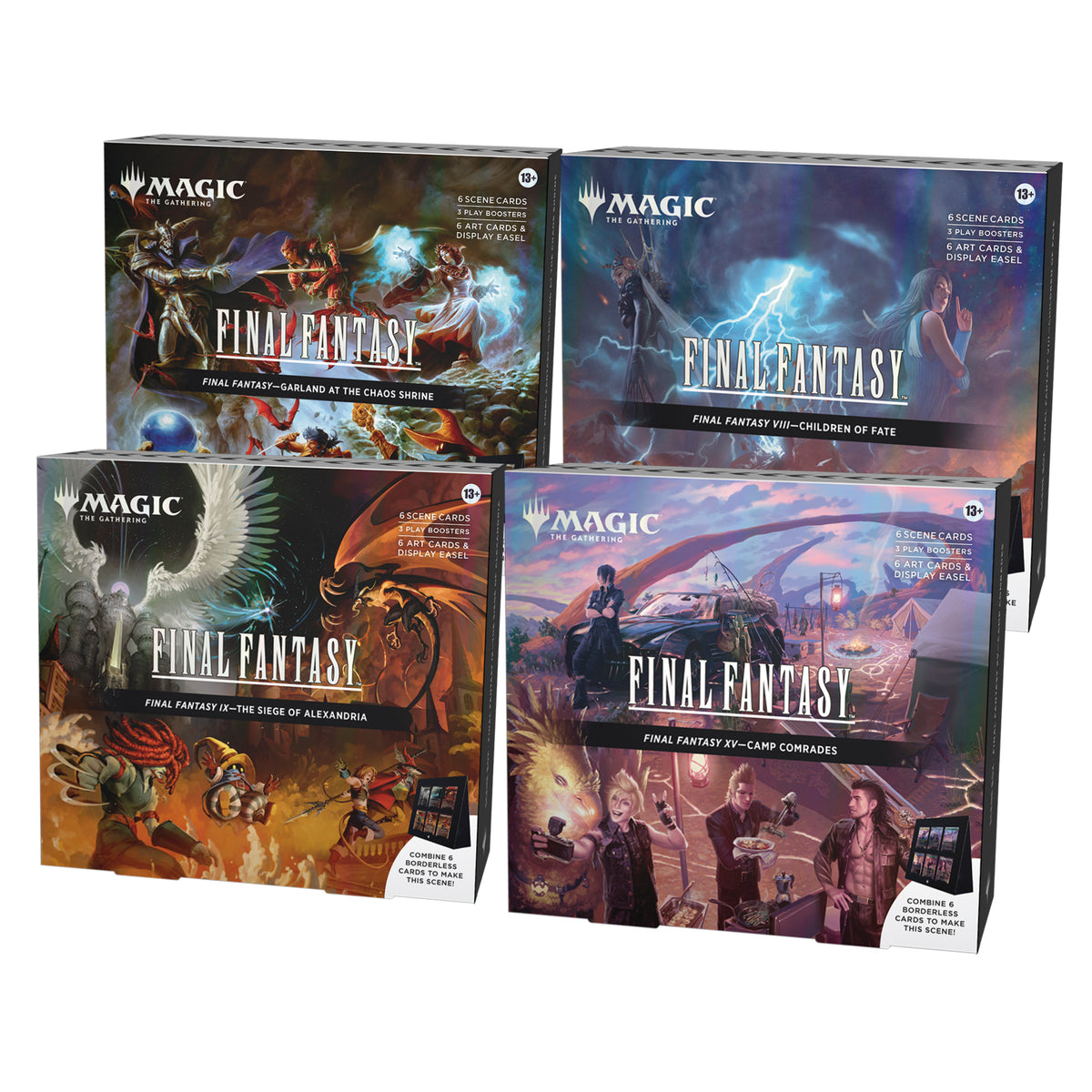 Magic MTG: FINAL FANTASY Scene Box Bundle - All 4 Scene Boxes