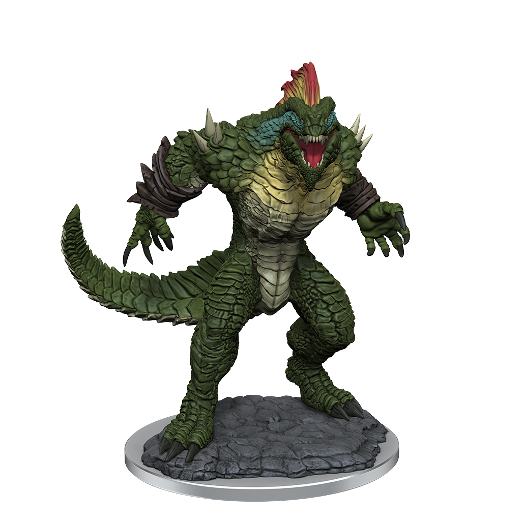 Lizardfolk Render (D&D Nolzurs Marvelous Unpainted Miniatures)