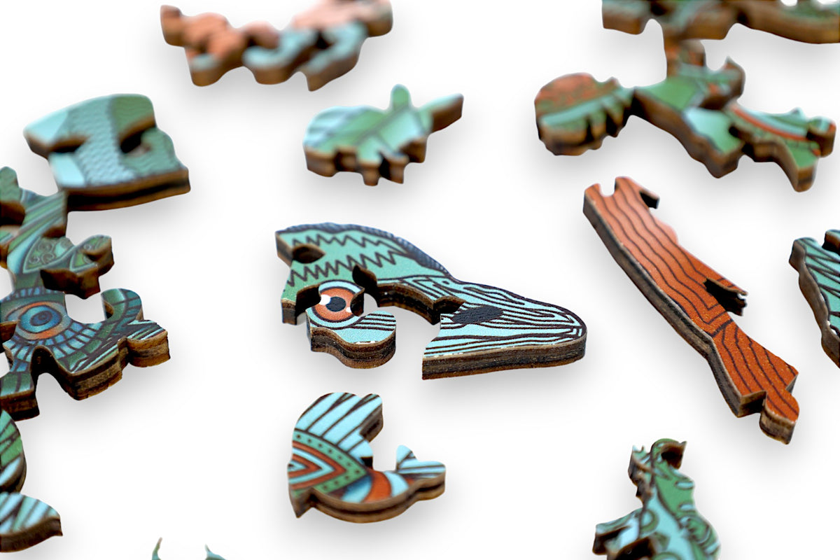 Emu 200pc - Australasia Wooden Series (LPG Puzzles)