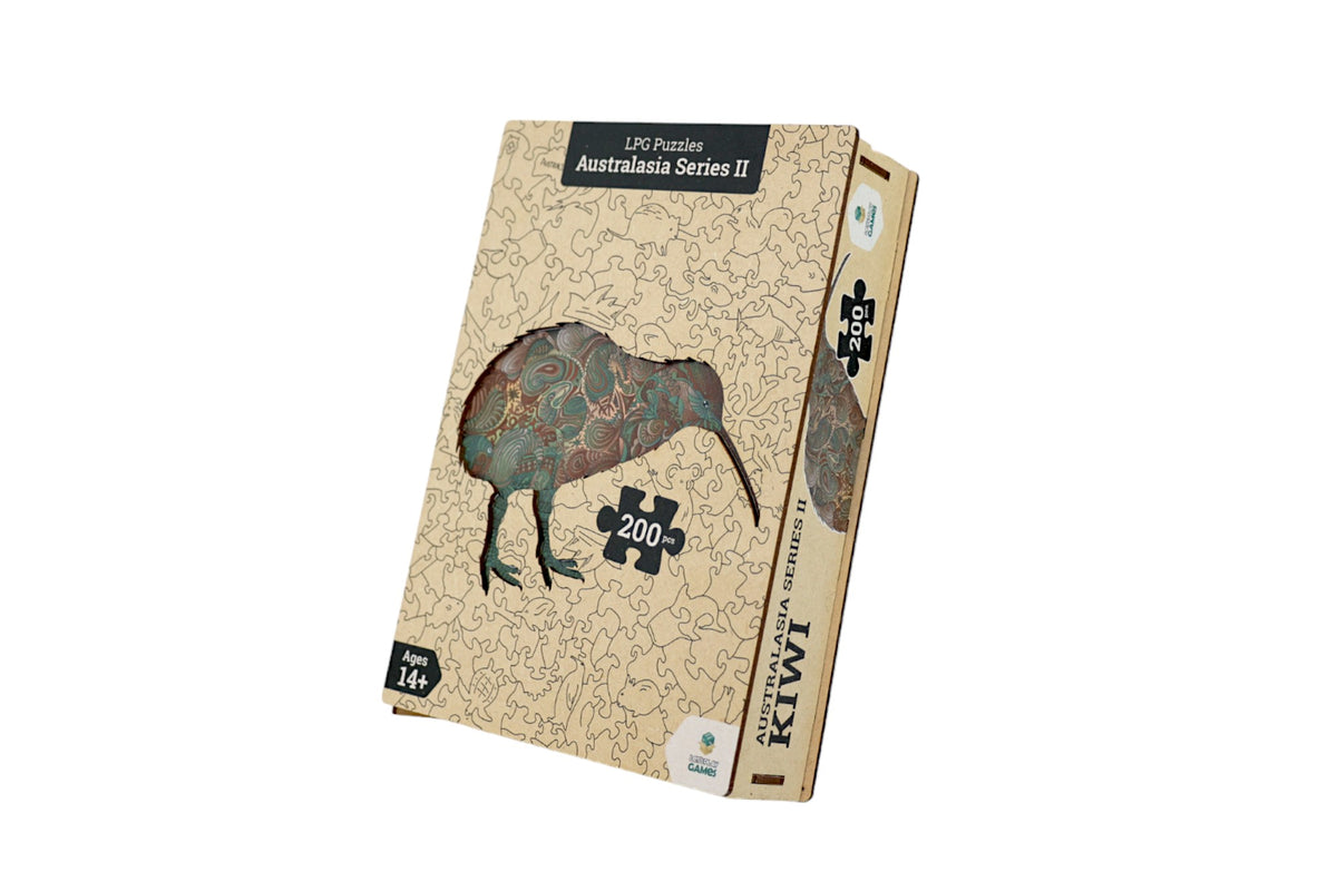 Kiwi 200pc - Australasia Wooden Series (LPG Puzzles)