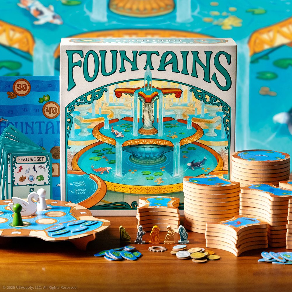 Fountains Board Game