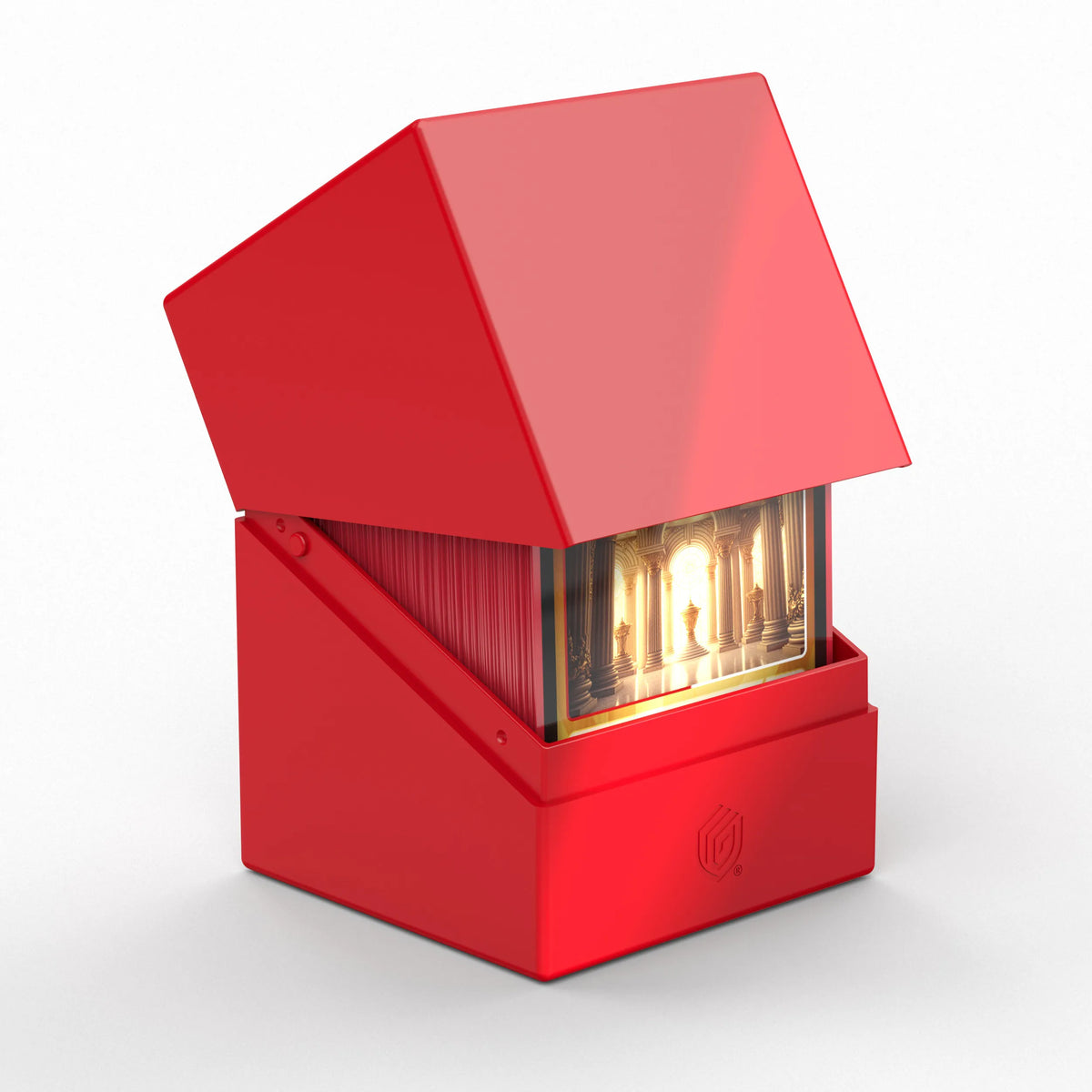 Ultimate Guard Boulder 100+ Solid Deck Box - Red