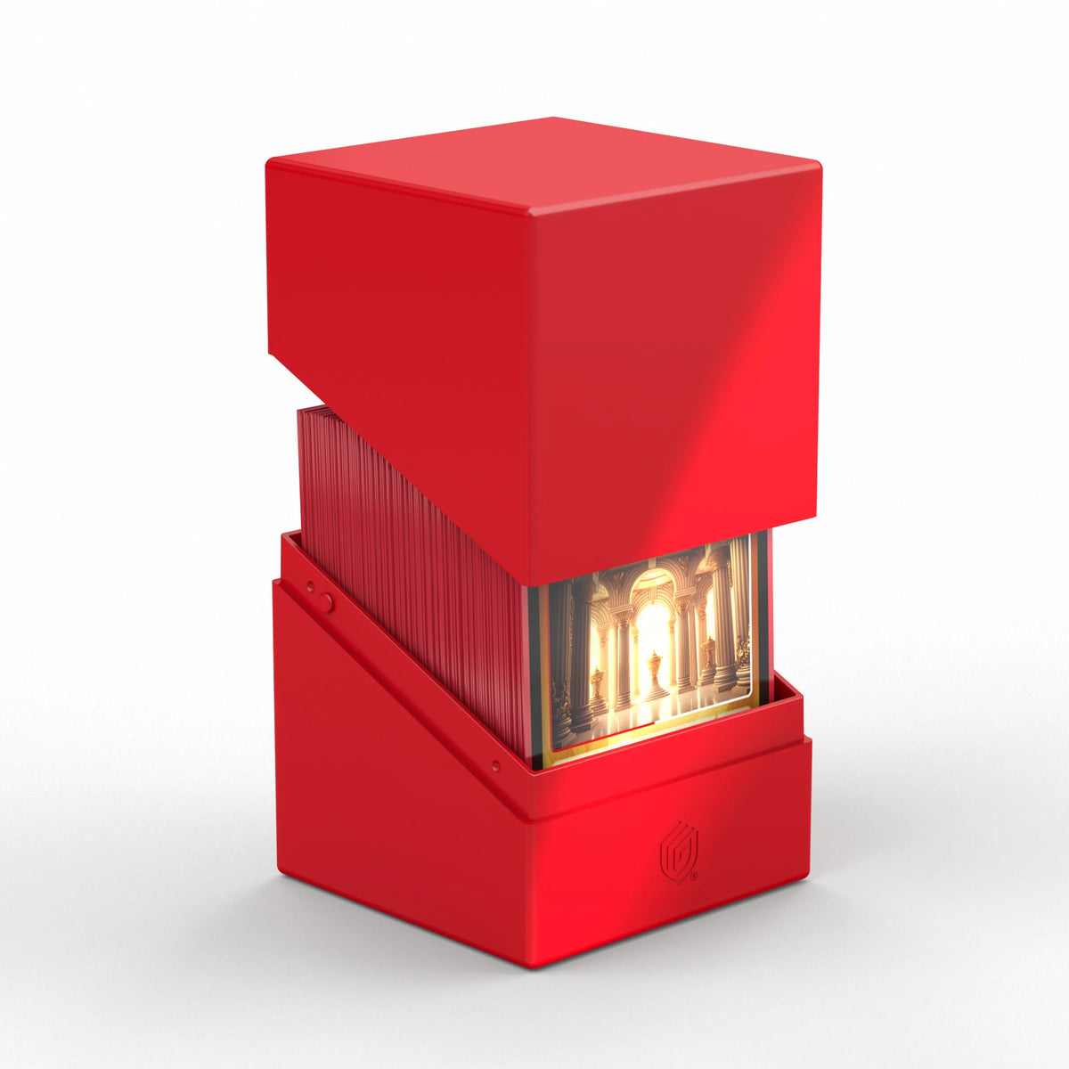 Ultimate Guard Boulder 100+ Solid Deck Box - Red