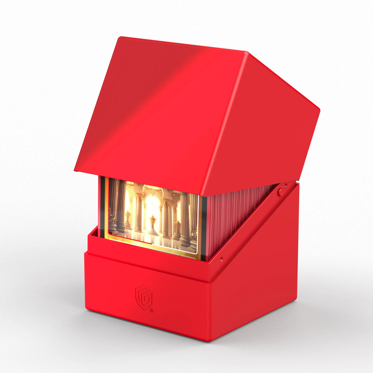 Ultimate Guard Boulder 100+ Solid Deck Box - Red