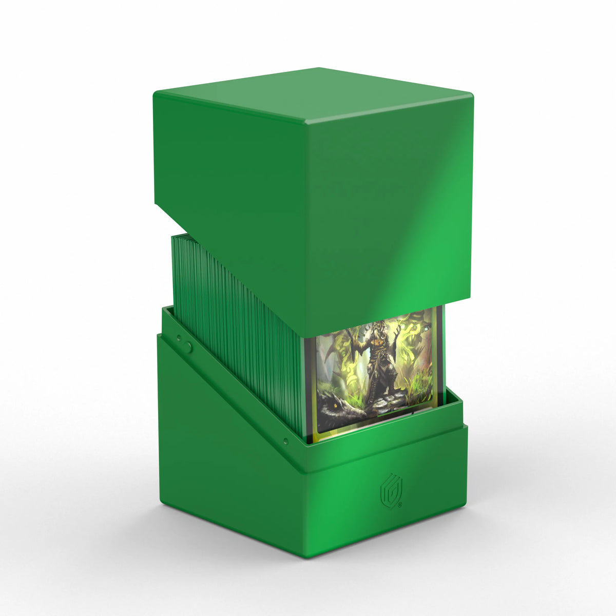 Ultimate Guard Boulder 100+ Solid Deck Box - Green