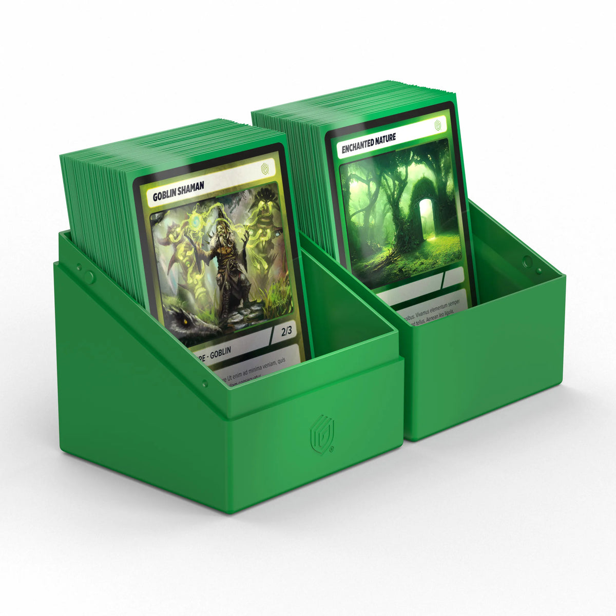 Ultimate Guard Boulder 100+ Solid Deck Box - Green