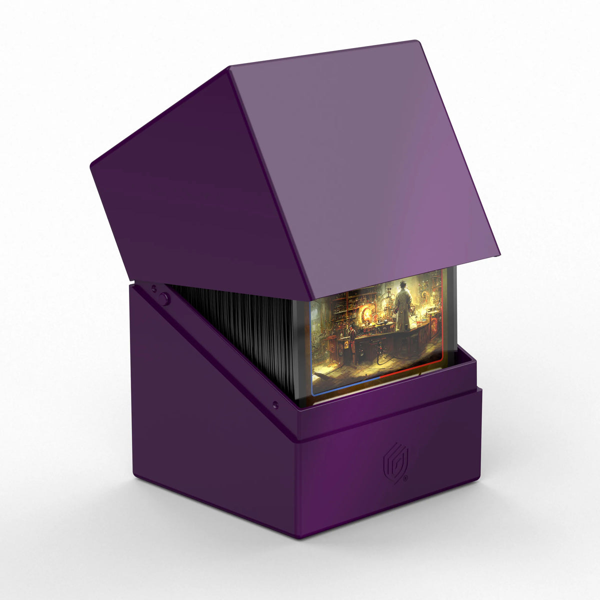 Ultimate Guard Boulder 100+ Solid Deck Box - Purple