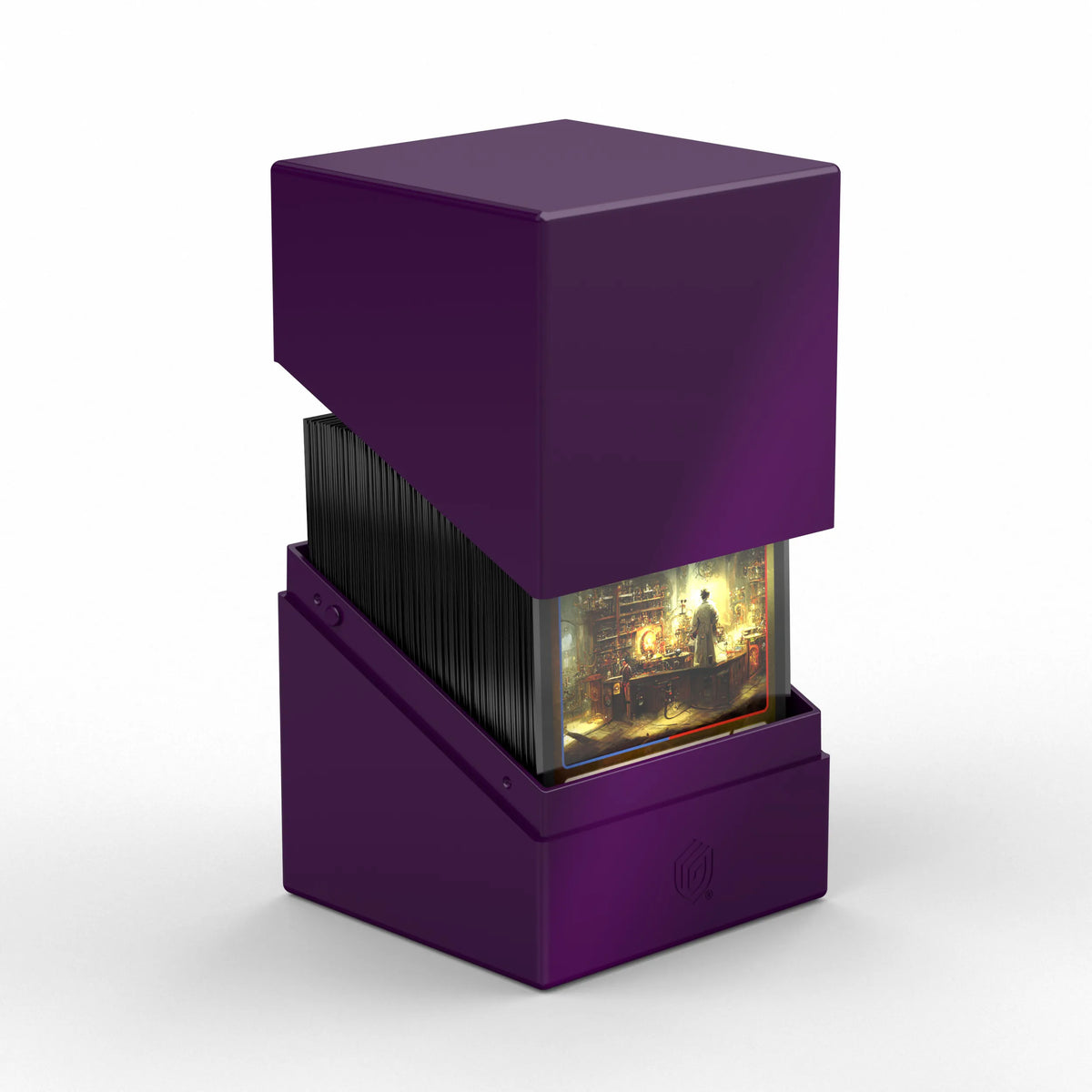 Ultimate Guard Boulder 100+ Solid Deck Box - Purple