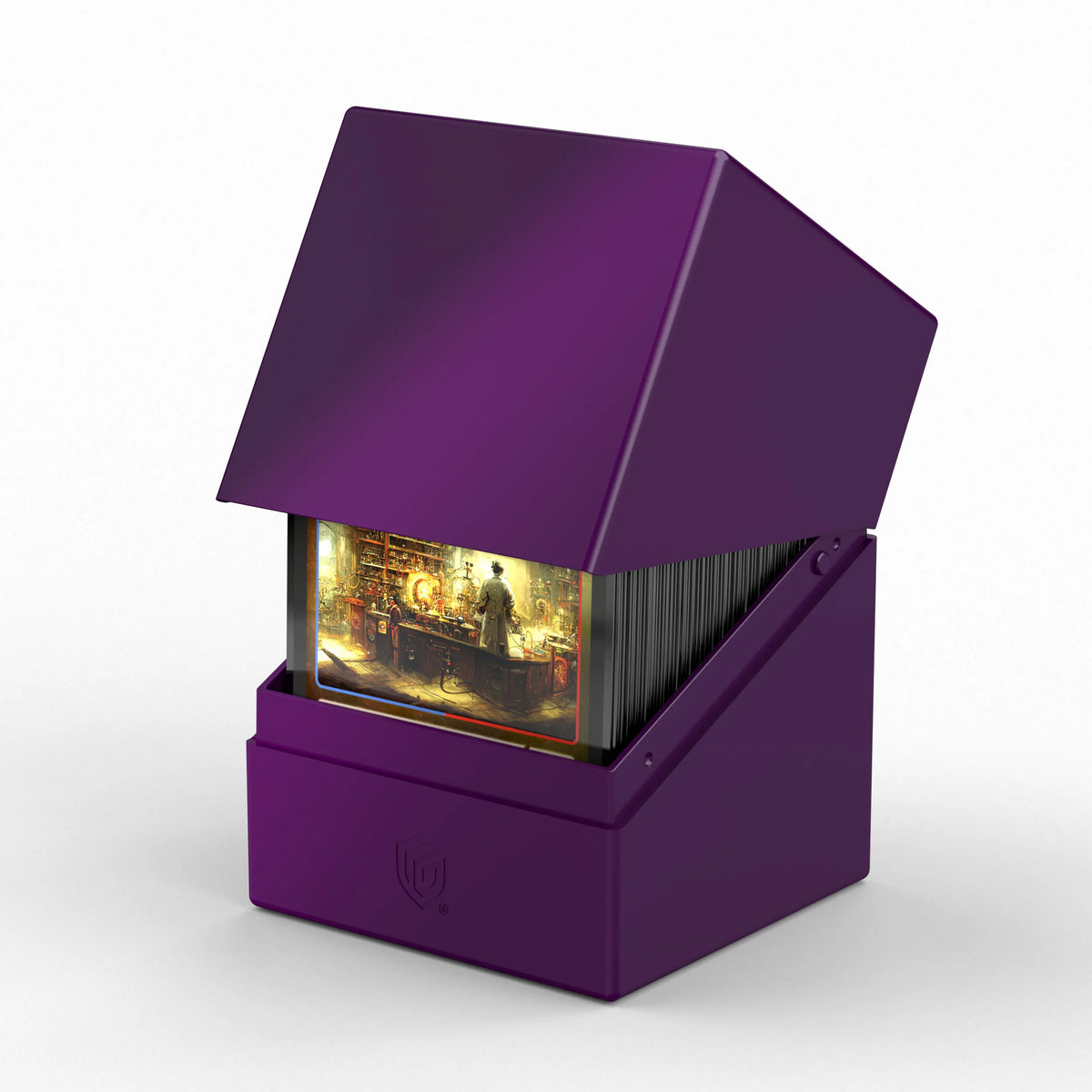 Ultimate Guard Boulder 100+ Solid Deck Box - Purple