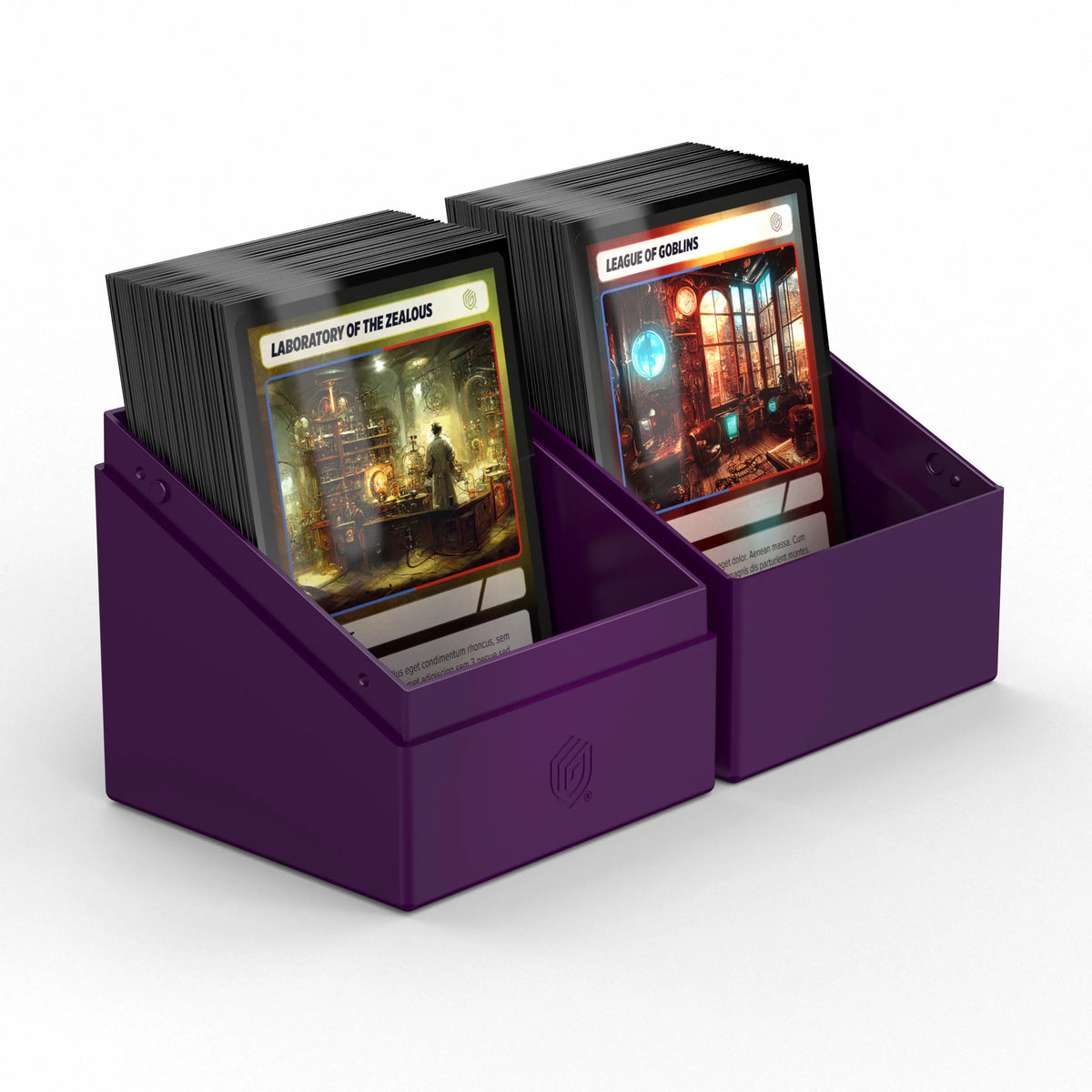 Ultimate Guard Boulder 100+ Solid Deck Box - Purple