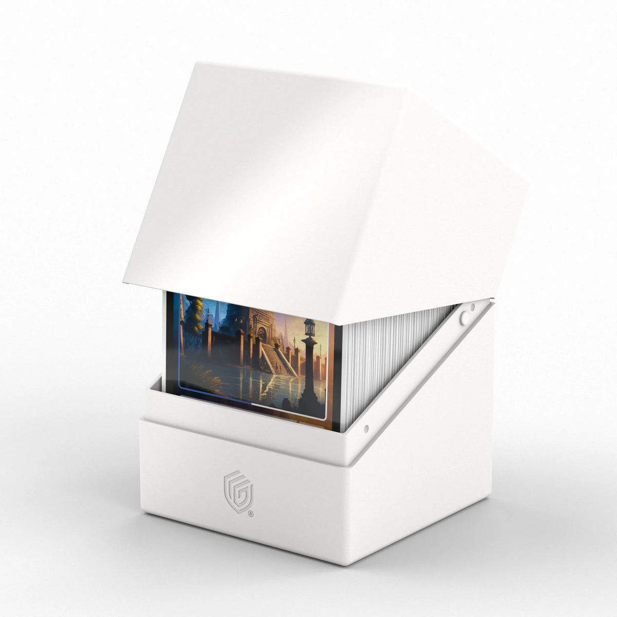 Ultimate Guard Boulder 100+ Solid Deck Box - White