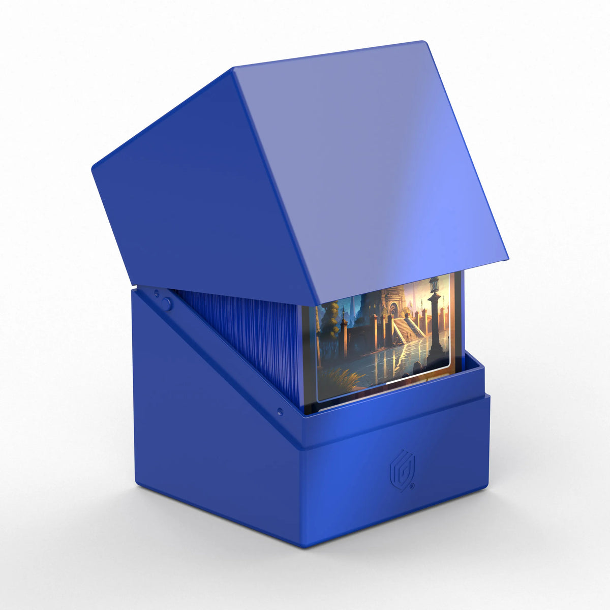 Ultimate Guard Boulder 100+ Solid Deck Box - Blue