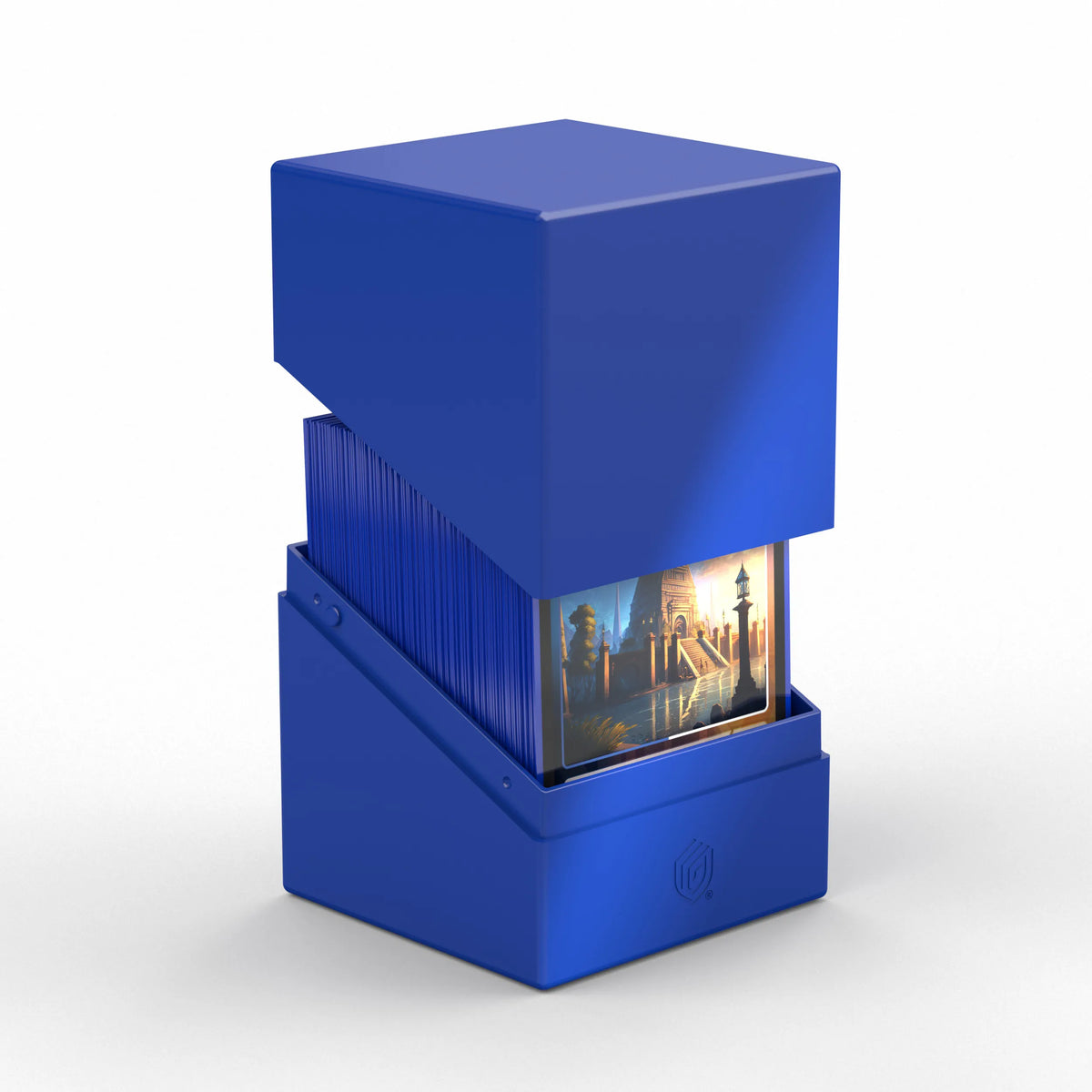 Ultimate Guard Boulder 100+ Solid Deck Box - Blue
