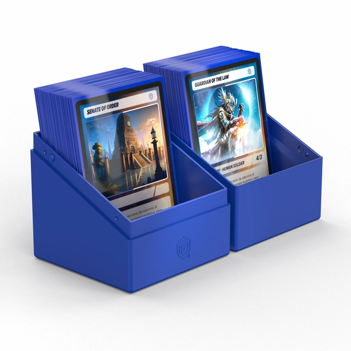 Ultimate Guard Boulder 100+ Solid Deck Box - Blue