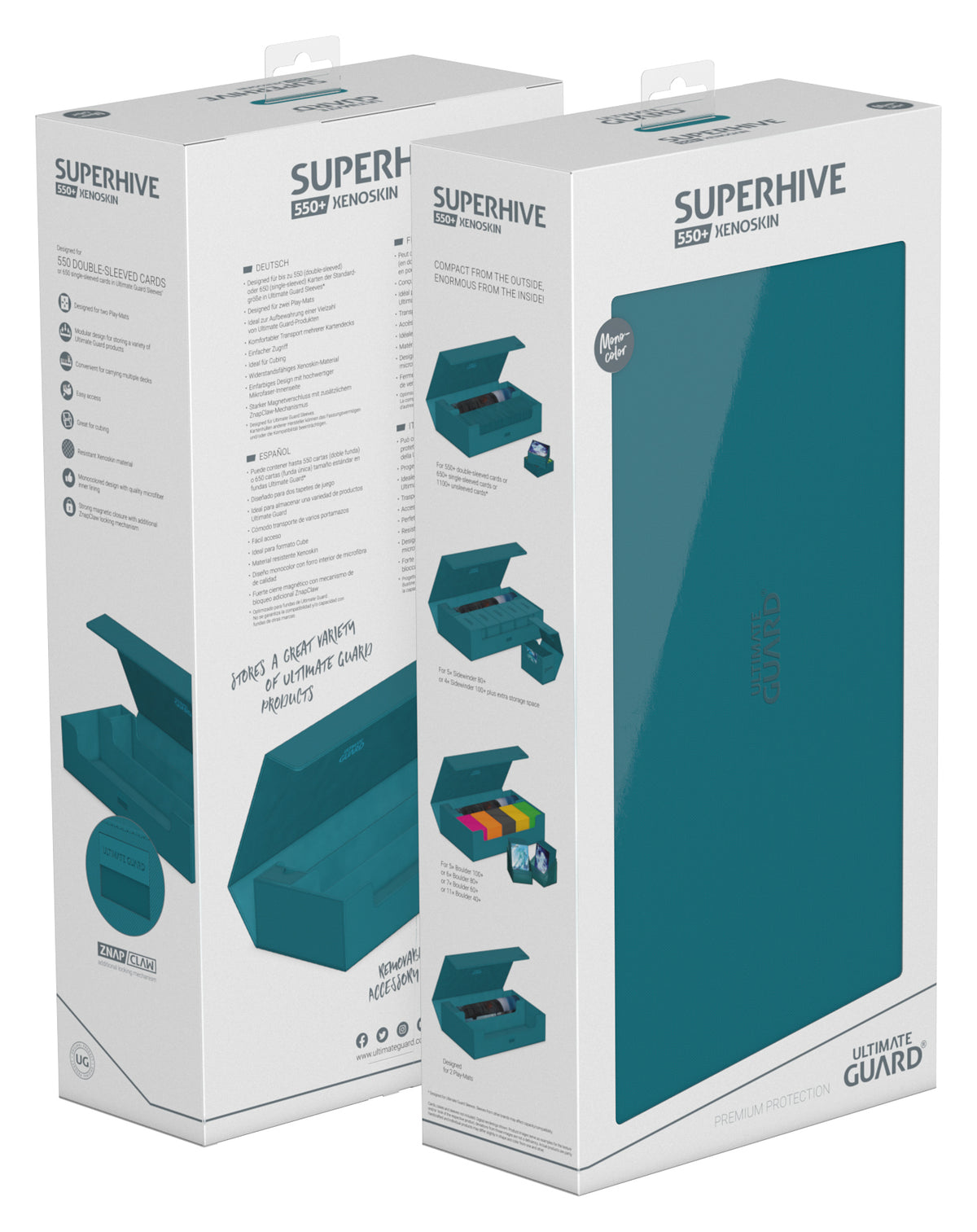 Ultimate Guard Superhive Xenoskin 550+ Gaming Box - Petrol