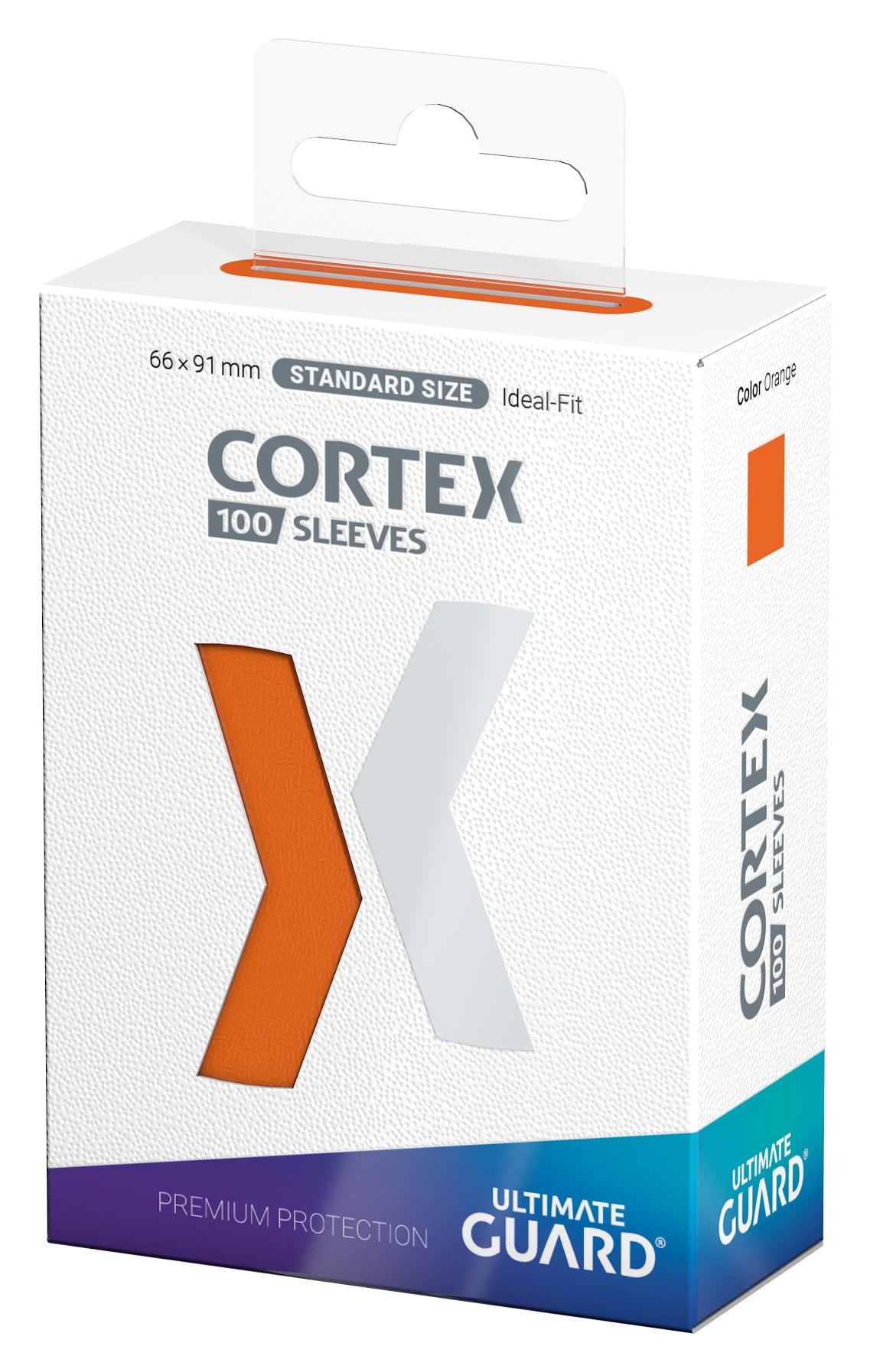 Ultimate Guard Cortex Sleeves - Orange - Standard-Size (100 Sleeves)