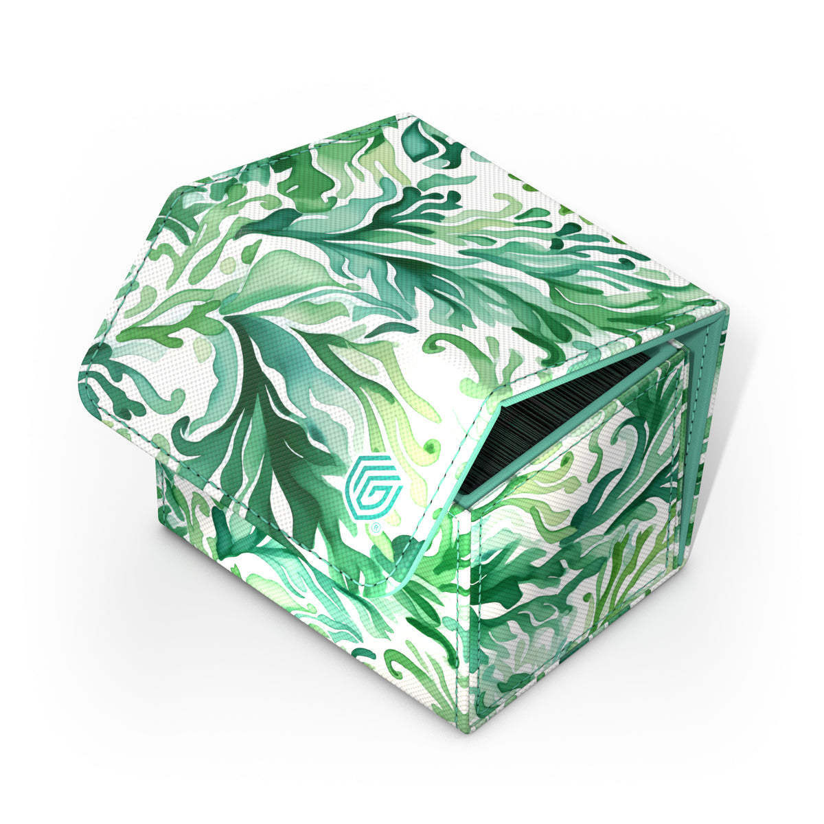 Ultimate Guard XenoSkin Sidewinder 100+ Deck Box - Kelp Forest (2025 Exclusive: Coral Places)