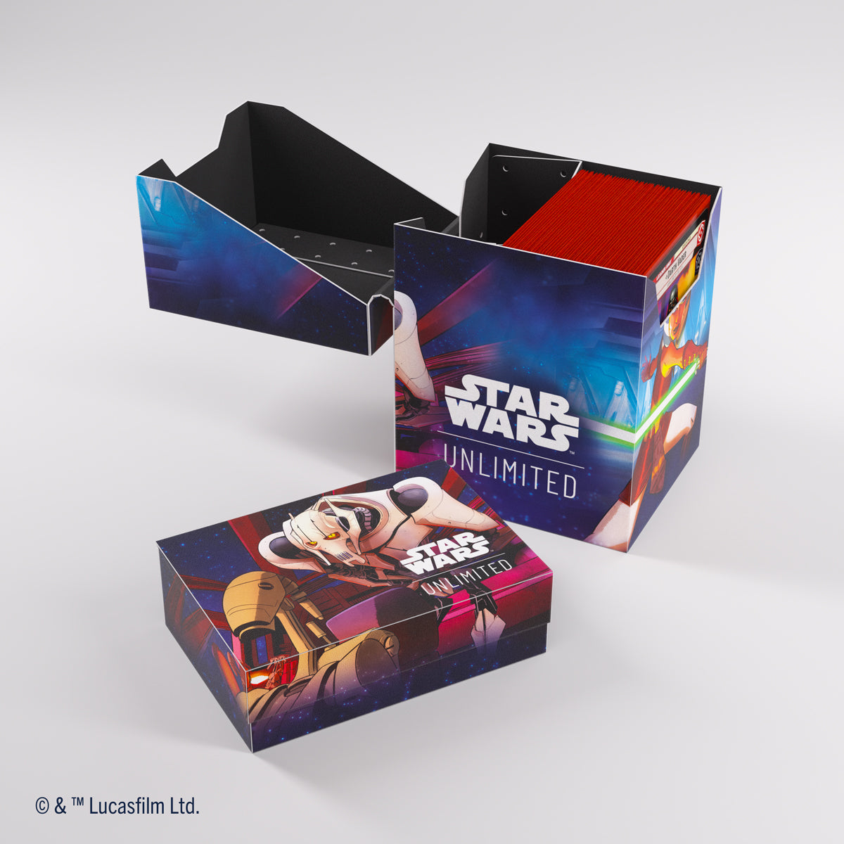 Gamegenic Star Wars: Unlimited Soft Crate Deck Box - Ahsoka Tano/General Grievous