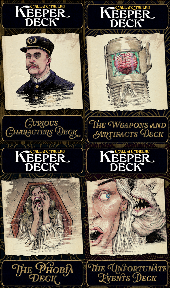 Call of Cthulhu: Keeper Decks (2E)