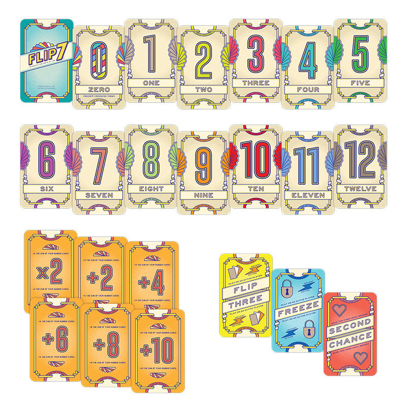 Flip 7 Card Game (Hangsell Edition)