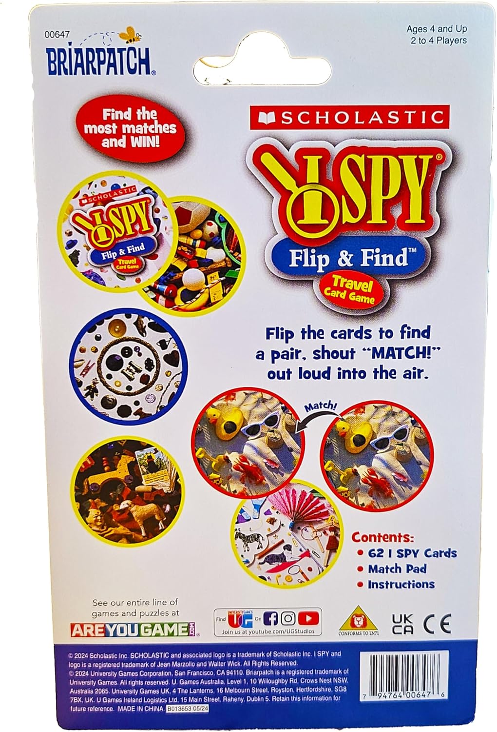 I Spy - Flip & Find Travel Card Game