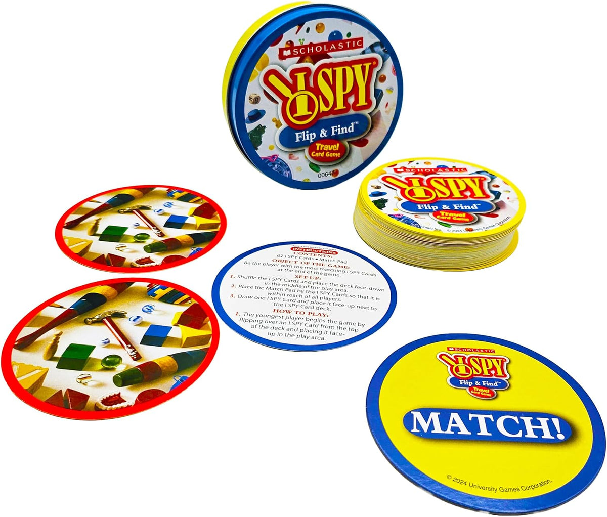 I Spy - Flip & Find Travel Card Game