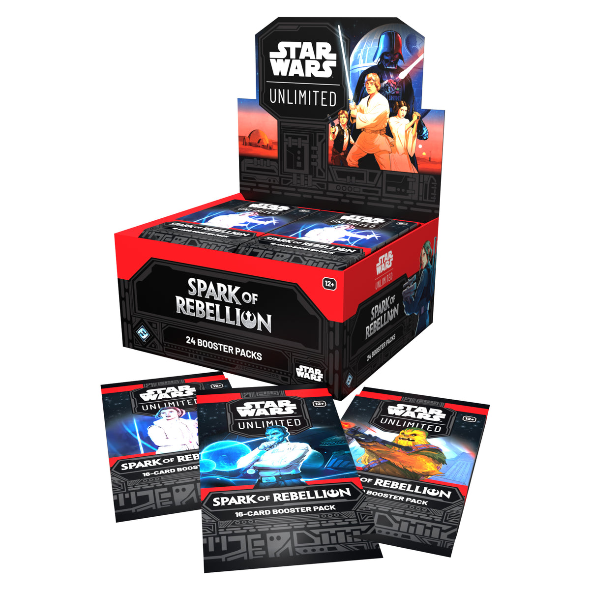 Star Wars Unlimited: Spark of Rebellion - Booster Box (24 Booster Packs)