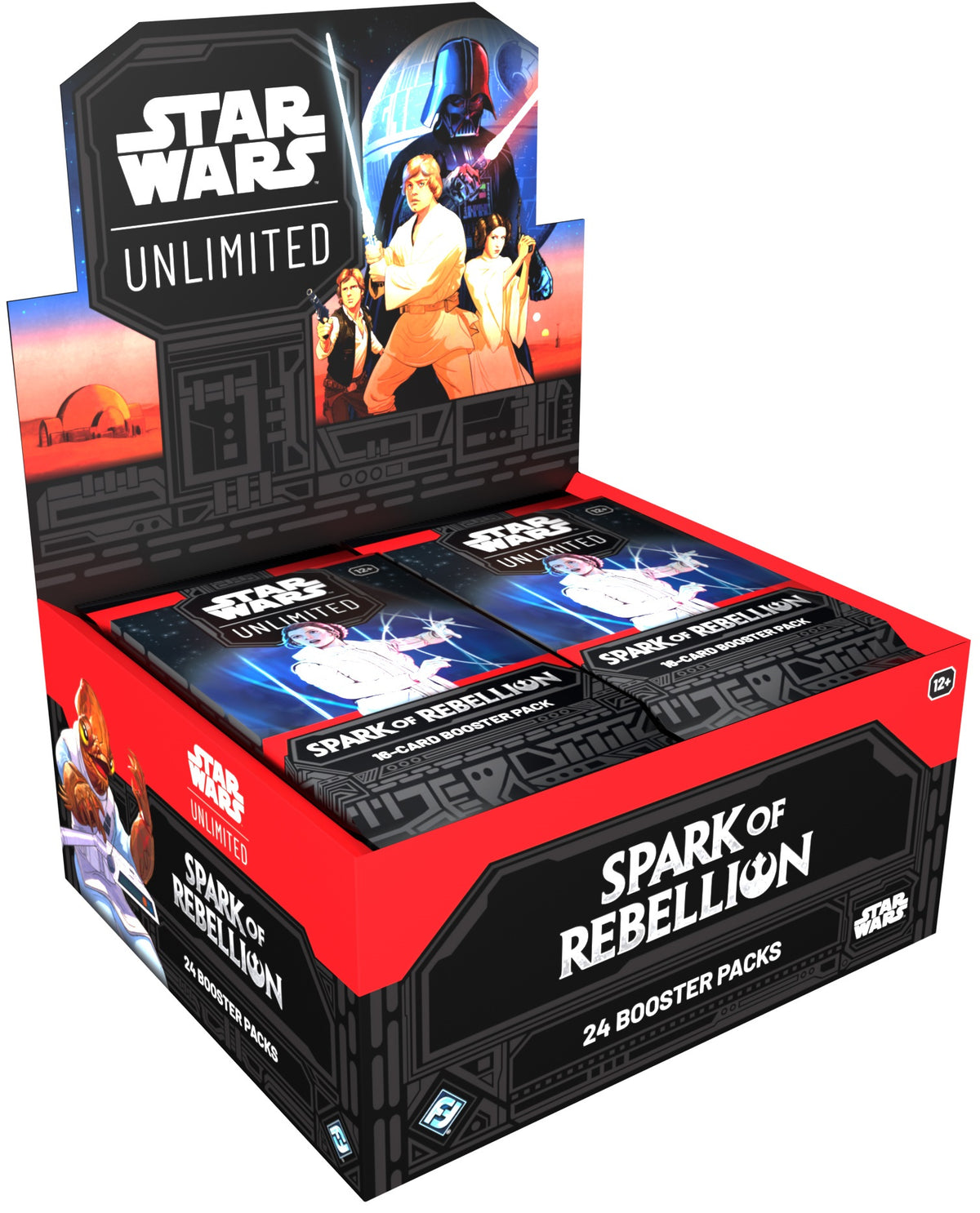 Star Wars Unlimited: Spark of Rebellion - Booster Box (24 Booster Packs)