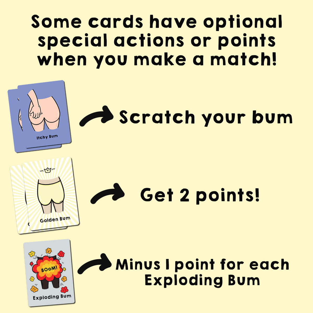 Go Bum Card Game