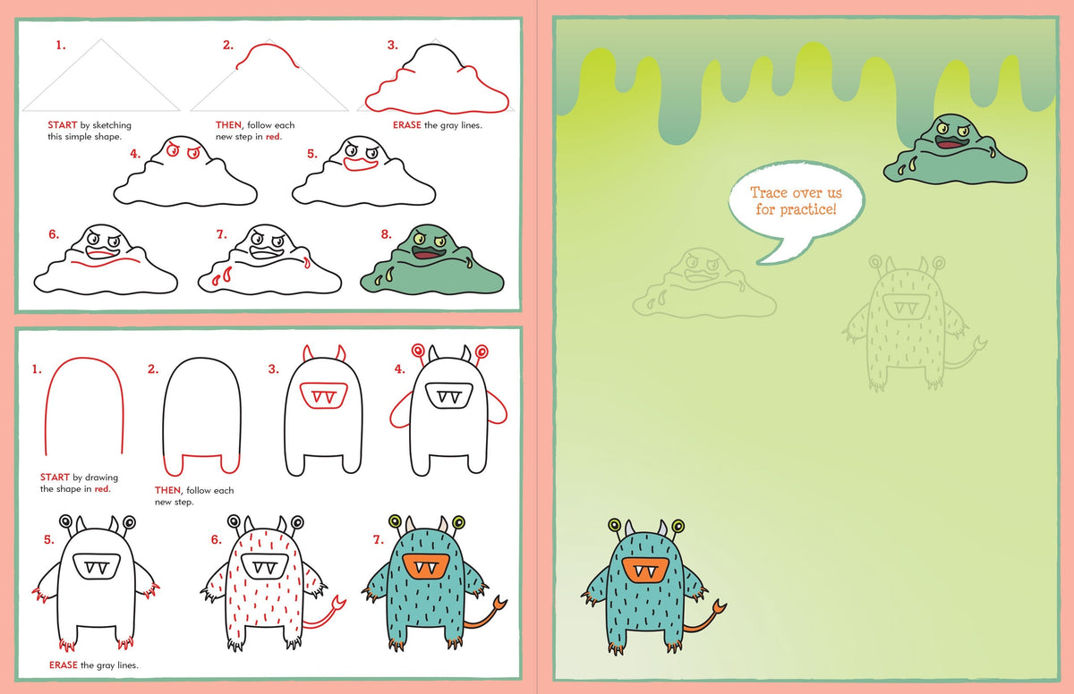 Learn to Draw... Monsters! (Peter Pauper Press)