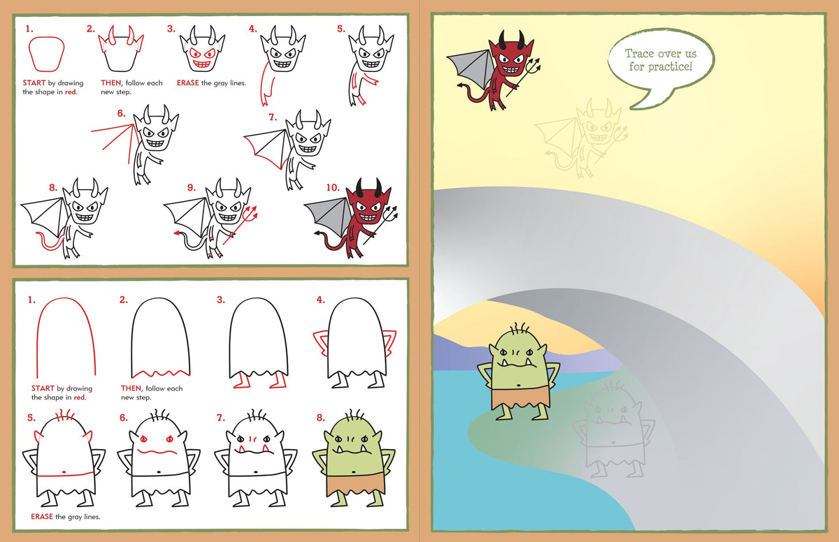 Learn to Draw... Monsters! (Peter Pauper Press)