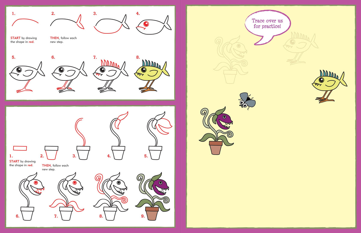 Learn to Draw... Monsters! (Peter Pauper Press)