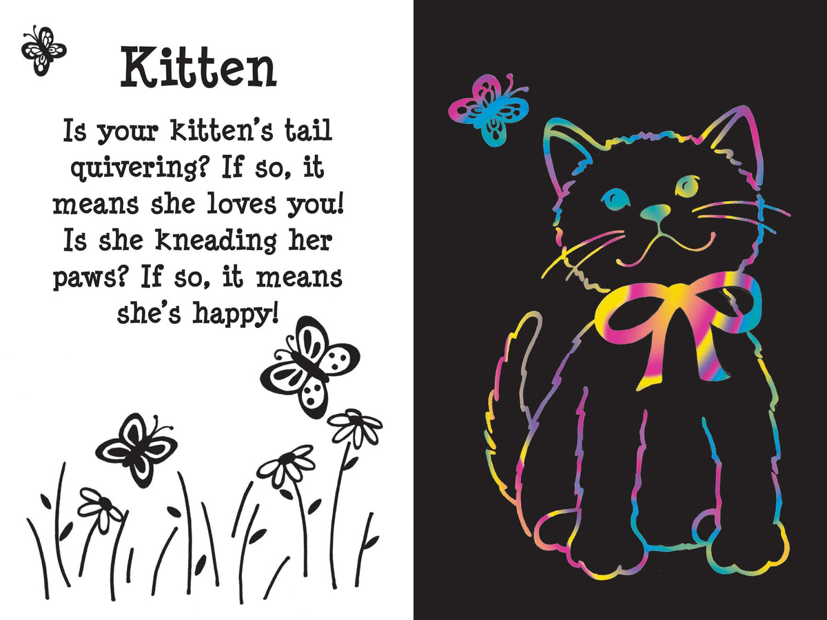 Peter Pauper Scratch & Sketch Furry Friends