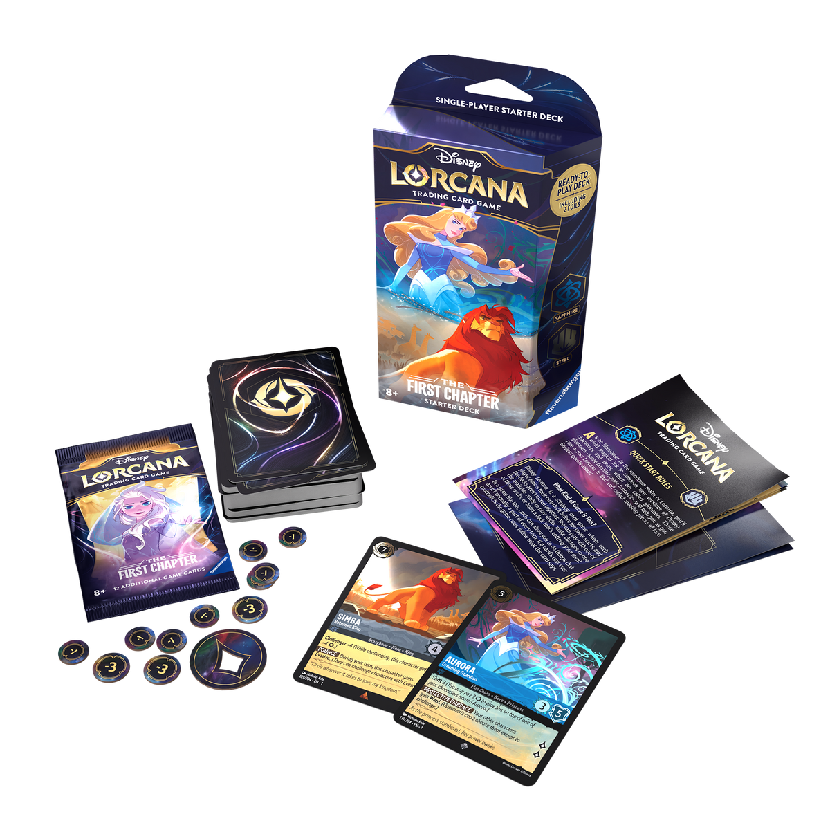 Disney Lorcana TCG: The First Chapter - Starter Deck (Sapphire & Steel)