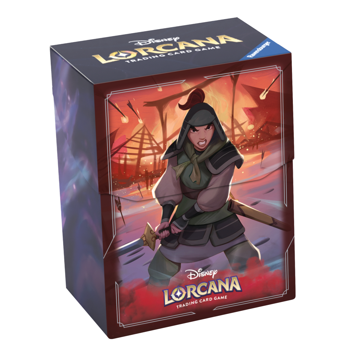 Disney Lorcana TCG: Deck Box - Mulan, Soldier in Training