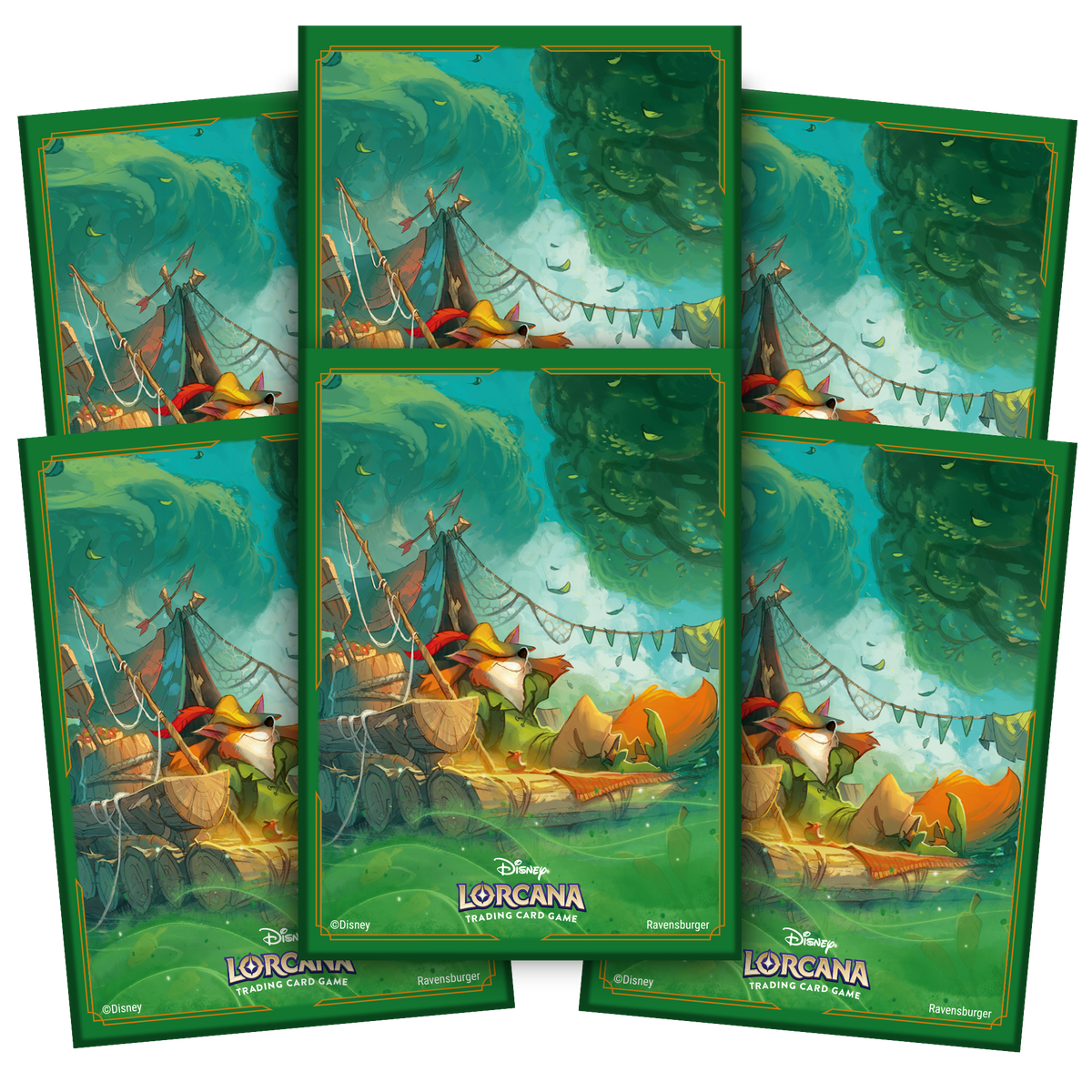 Disney Lorcana TCG: Card Sleeves - Robin Hood, Daydreamer
