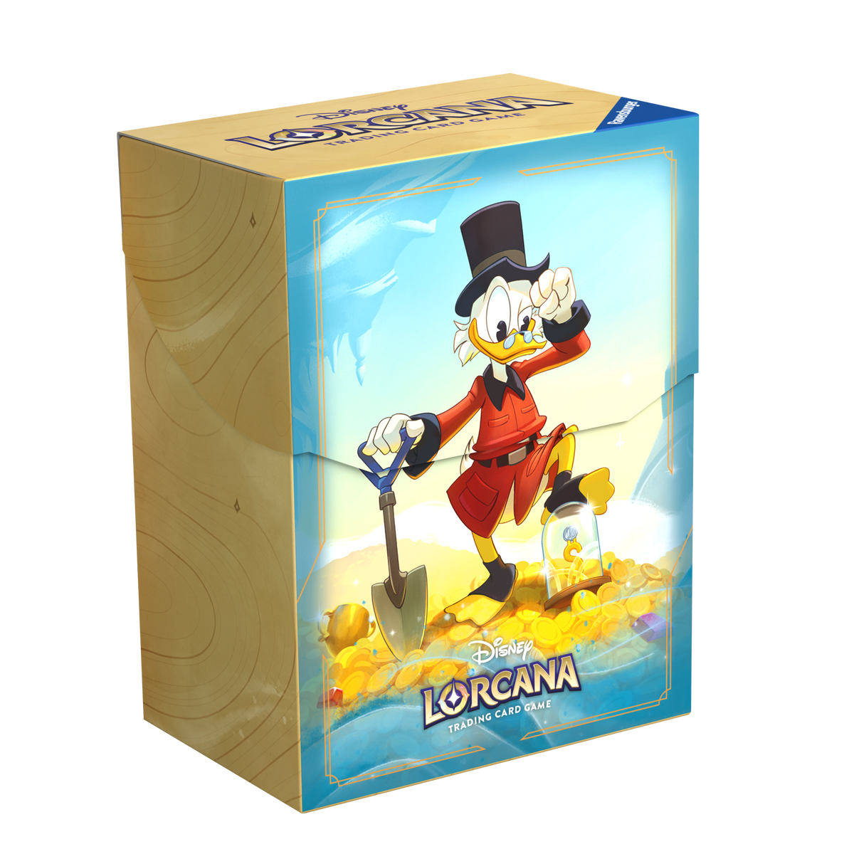 Disney Lorcana TCG: Deck Box - Scrooge McDuck, Richest Duck in the World