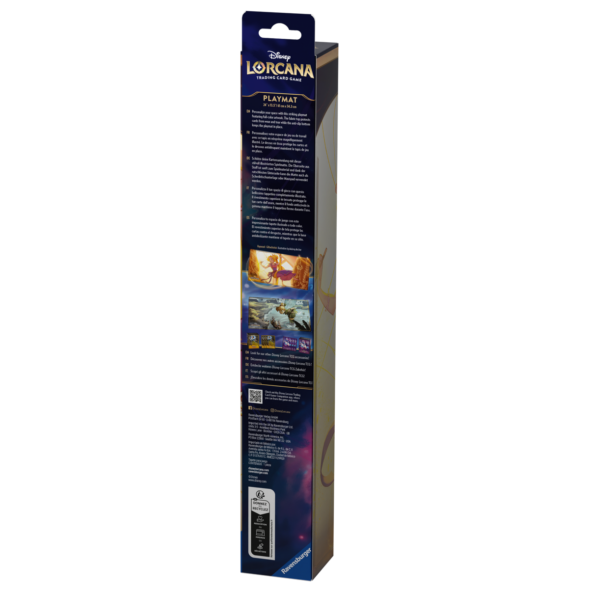 Disney Lorcana TCG: Playmat - Rapunzel, Gifted Artist