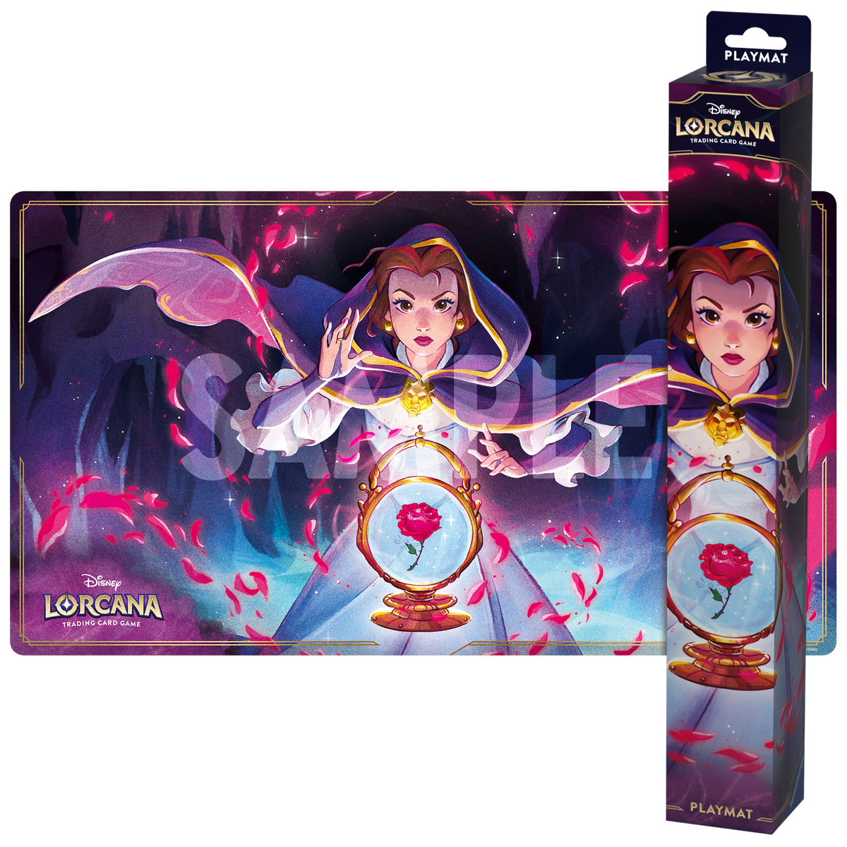 Disney Lorcana TCG: Playmat - Belle, Accomplished Mystic