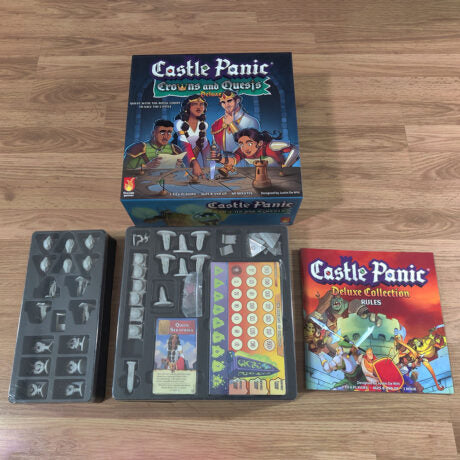 Castle Panic: Crowns & Quests Deluxe (Expansion)