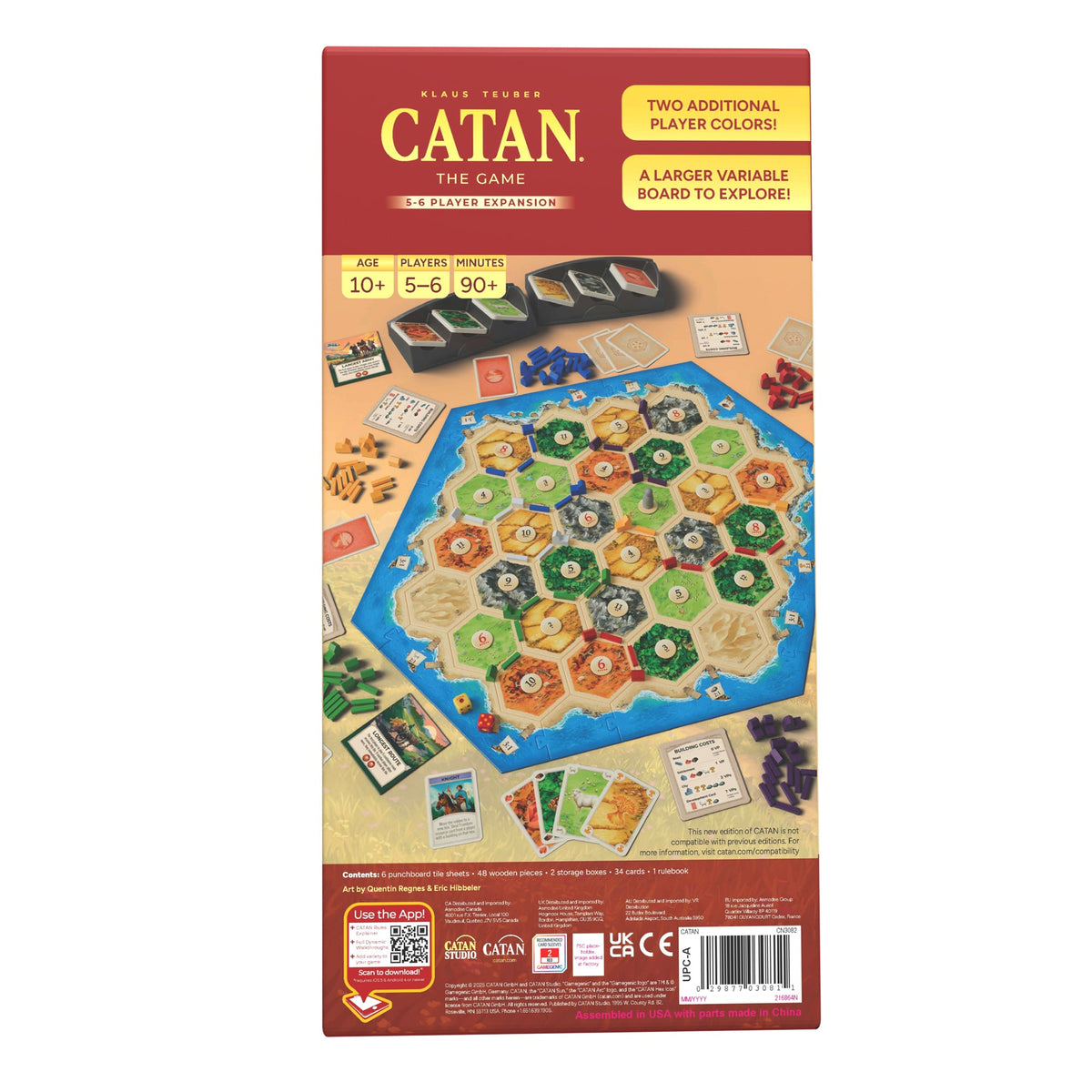 CATAN The Game: 5-6 Player Extension (6th Edition)