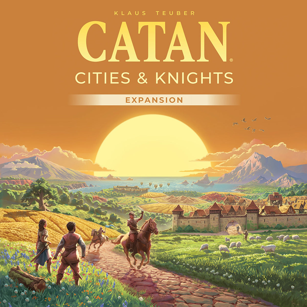 CATAN Cities & Knights Expansion (6th Edition)