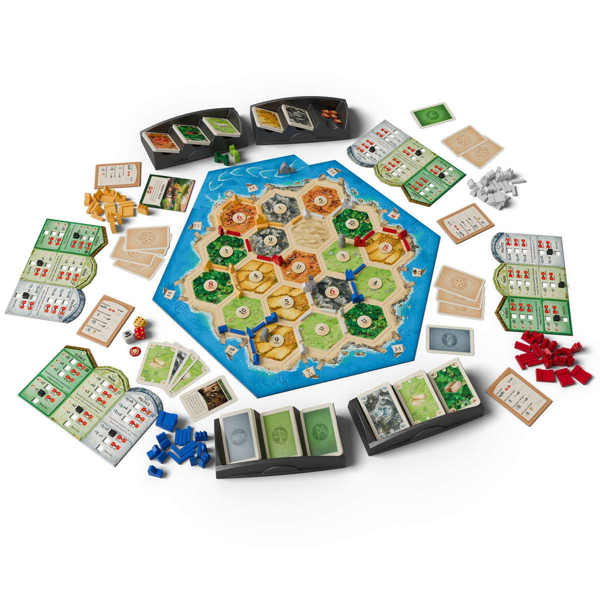 CATAN Cities & Knights Expansion (6th Edition)